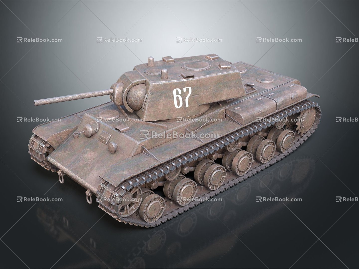 Industrial LOFT Tank World War II Tank World War I Tank Heavy Tank Tracked Tank Tracked Vehicle German Tank 3d model