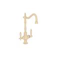 Ornate Gold Vintage Faucet With Decorative Details And Classic Design Elements