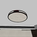 Chinese round ceiling lamp 3d model