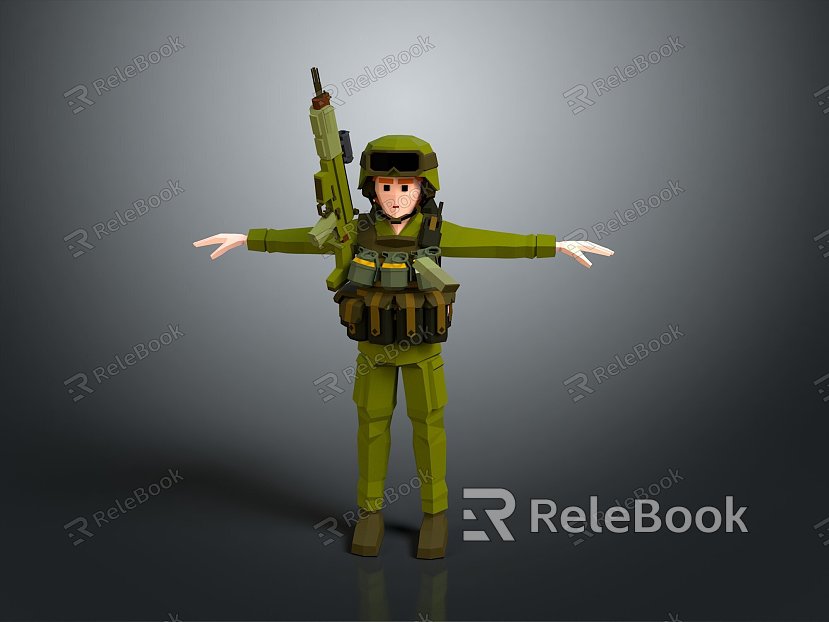 Special Forces Special Forces Special Army Special Warriors Rapid Reaction Force Soldiers Warriors model