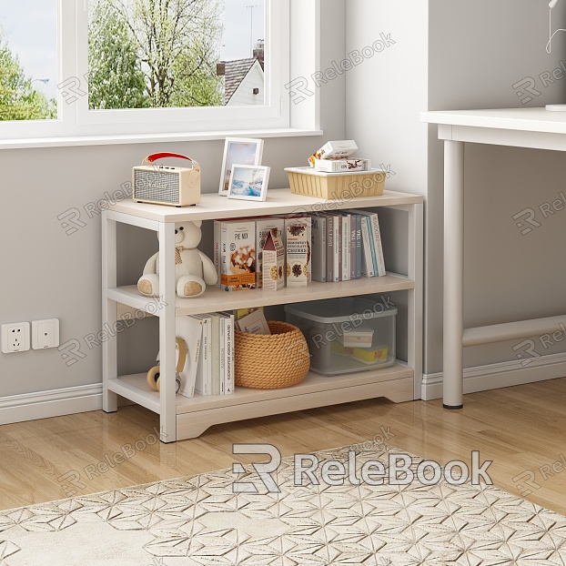 Modern Simple Storage Rack model