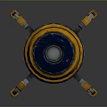 Sci-fi Capsule Space Capsule Hibernation Capsule Freezing Capsule Rest Capsule Rest Capsule 3d model