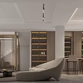Modern Home Theater Room Interior With Plush Seating Projector Screen And Surround Sound