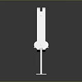 Total Healthcare Solutions White Sanitizing Device With Stand For Medical Facilities