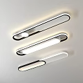Modern Ceiling Light Simple Ceiling Light Away Light 3d model