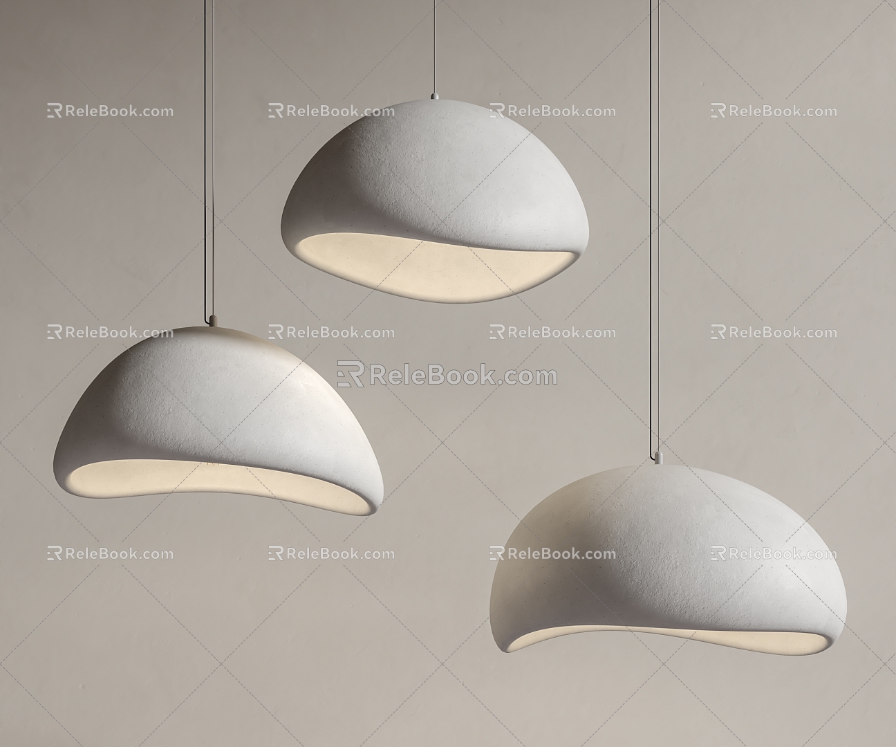 Quiet chandelier 3d model