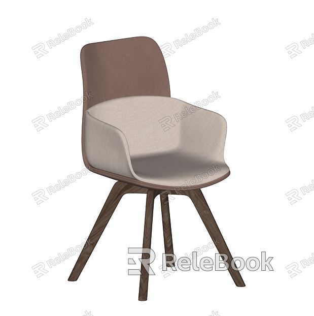 Modern Dining Chair Leisure Chair Single Chair model