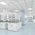 Modern Laboratory 3d model