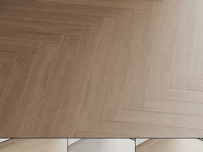 Wooden Floor Herringbone Pattern Planks Featuring Natural Wood Texture And Construction Design Elements 3d model