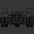 Tactical Military Vehicle With Heavy Duty Metal Frame And Off Road Wheels