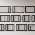 Modern windows combination windows glass windows floor-to-ceiling windows balcony windows bay windows bedroom windows sliding windows casement windows doors and windows 3d model