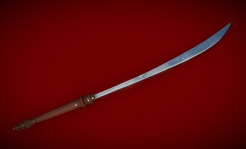 The Thai Sword 3d model