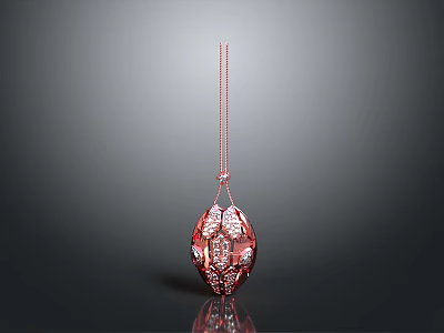 Pendant Gemstone Pendant Diamond Pendant Jewelry Accessories 3d model
