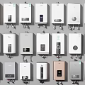 Diverse Range of Modern Household Electric Water Heaters With Various Styles And Colors