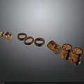 High Quality Automotive Parts Assortment With Seals Gaskets Connectors And Cylindrical Components