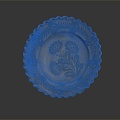 Modern Plate Antique Plate Ancient Plate Cultural Relics Plate 3d model