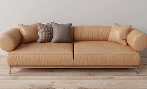 Modern double sofa 3d model