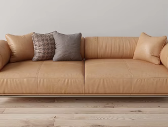 Modern double sofa 3d model