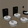 Modern Robot Vacuum Cleaners In Different Colors For Daily Home Cleaning