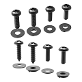 Essential Hardware Tools Featuring Cross Head Screws And Metal Washers In Assortment