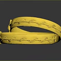 Elegant Golden Bracelets With Intricate Floral Patterns And Shiny Finish