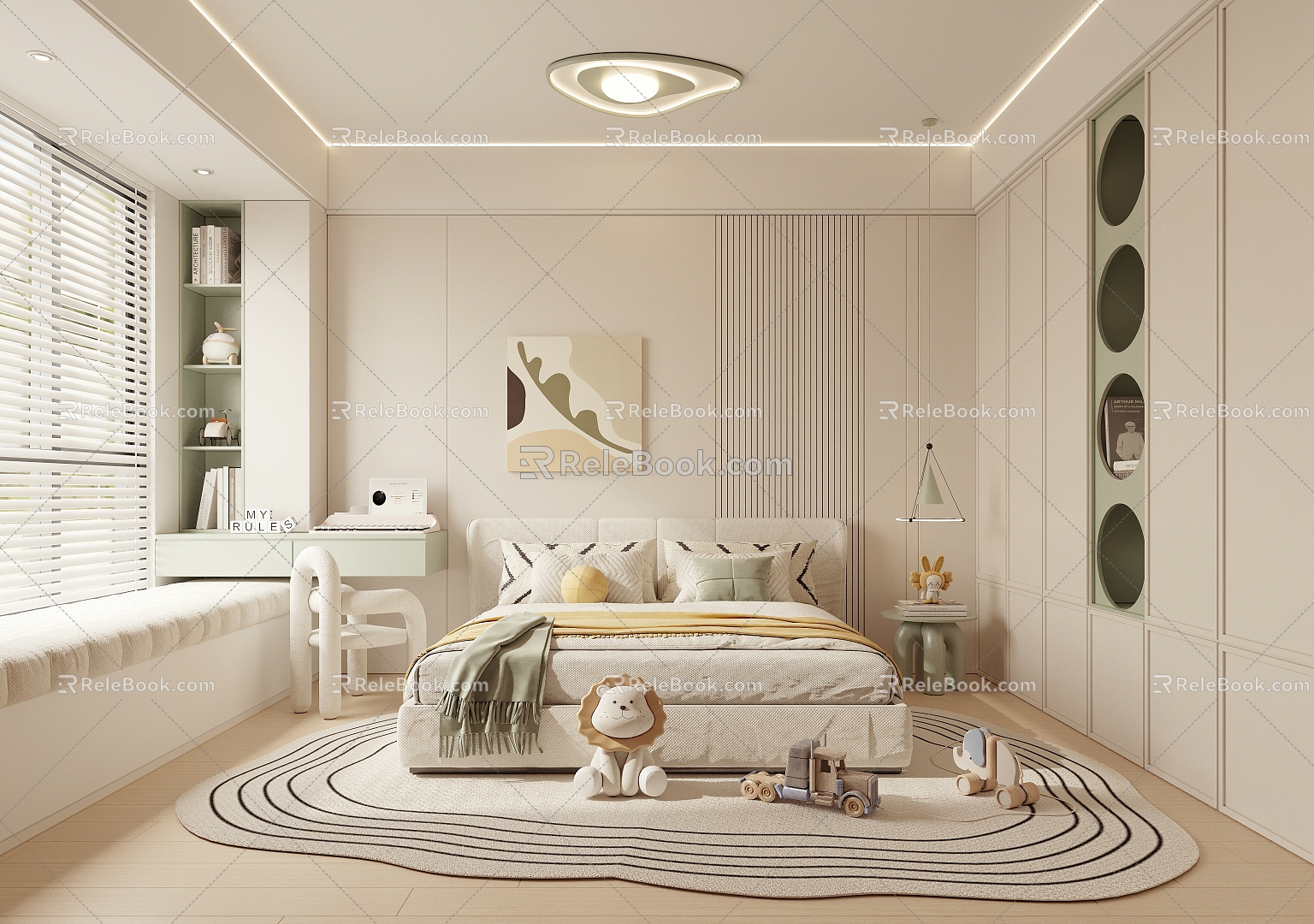 Children's bedroom Children's room 3d model