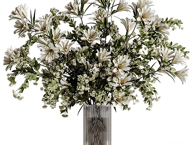 Plant bouquet vase model