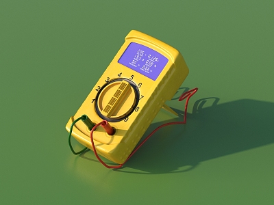 modern multimeter 3d model