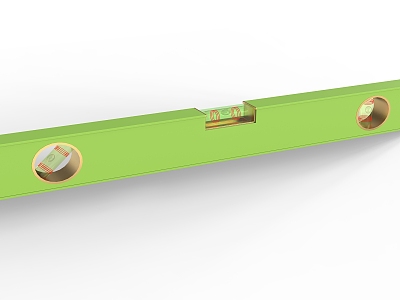 Level water balance ruler tool model