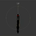 Modern Tactical Weapon Design Featuring Brown Black Metal Body And Sight