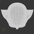 Yellow Black Textured Mask For Household Decoration With Durable Material Design