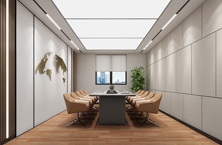 Conference Room 3d model