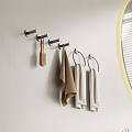 Towel Bar Towel Rack Towel Rack Towel Rack 3d model
