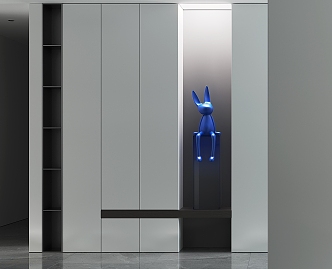 Modern Entrance 3d model