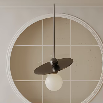 Modern chandelier 3d model