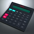 Modern Calculator Electronic Calculator Casio Calculator 3d model