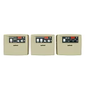 Three Honeywell Beige Daily Electrical Appliances Featuring Digital Display And Control Buttons