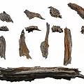 Natural Stone And Weathered Wood Decorative Pieces For Interior Design Projects