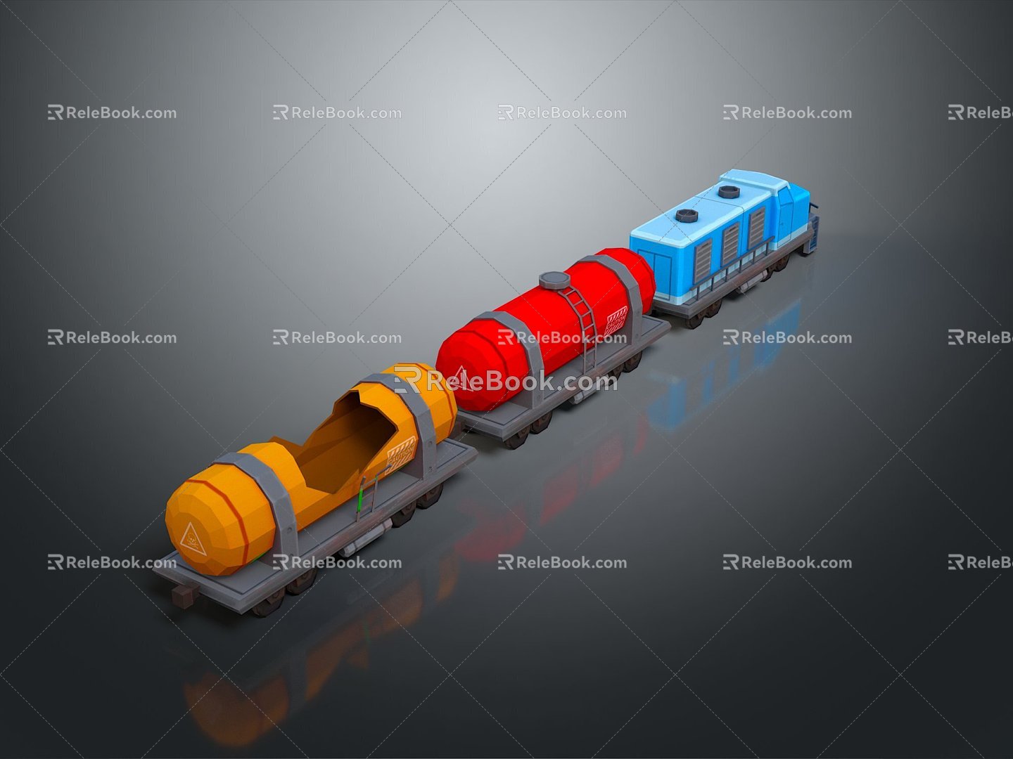 vintage train steam train train carriage locomotive head steam car carriage train modern vehicle 3d model