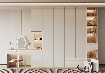 Modern Wardrobe Dressing Cabinet 3d model