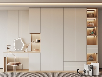 Modern Wardrobe Dressing Cabinet 3d model