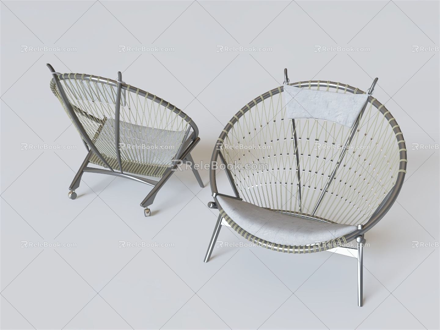 modern outdoor chair single sofa model