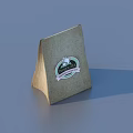 Eco Friendly Paper Bakery Packaging With Conical Shape And Label Design