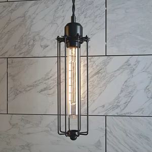 Middle ancient small chandelier 3d model