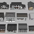 Rural Self built Houses Featuring Diverse Exterior Designs And Architectural Styles