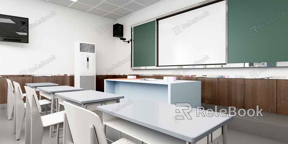 modern classroom model