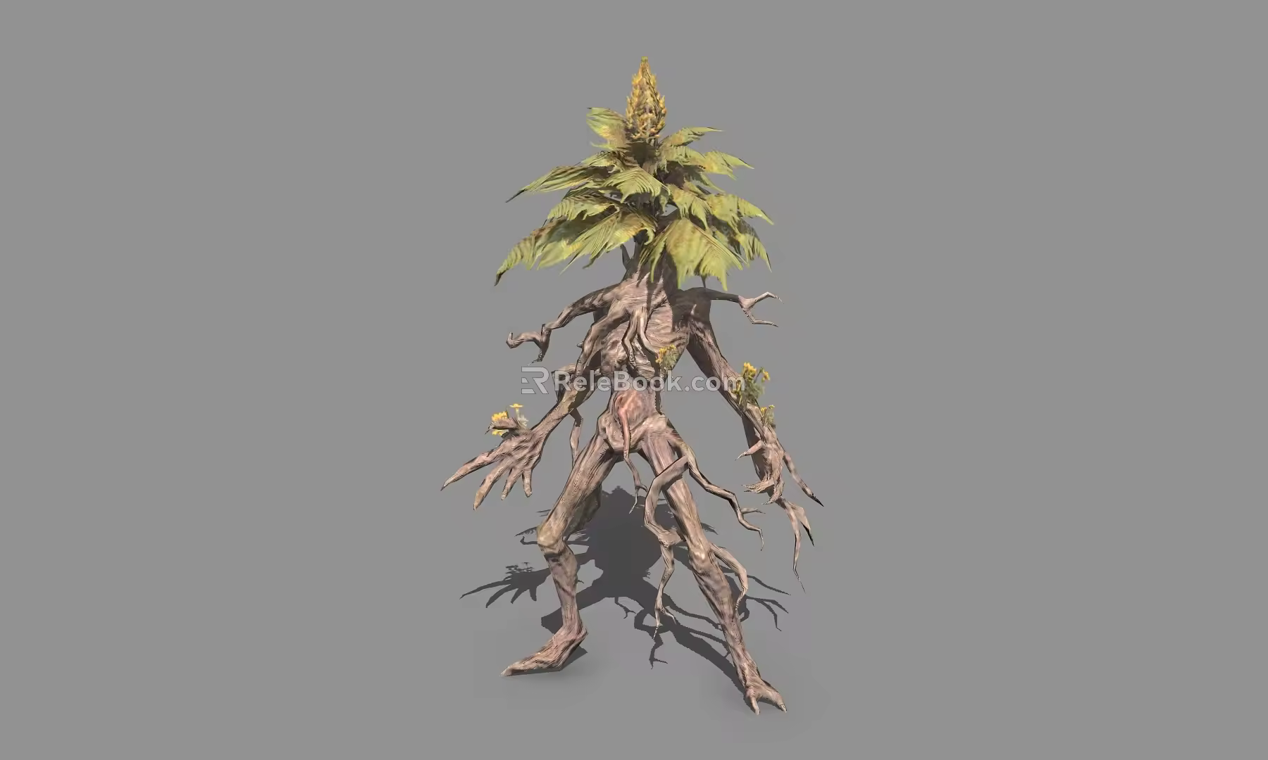 Secret Realm Tree Man Tree Demon Tree Essence 3d model