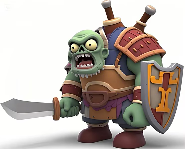 Plants vs Zombies 3d model