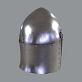 Medieval Knight Armor Helmet With Metal Cross Design And Vintage Style
