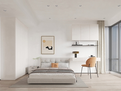 Modern Bedroom 3d model